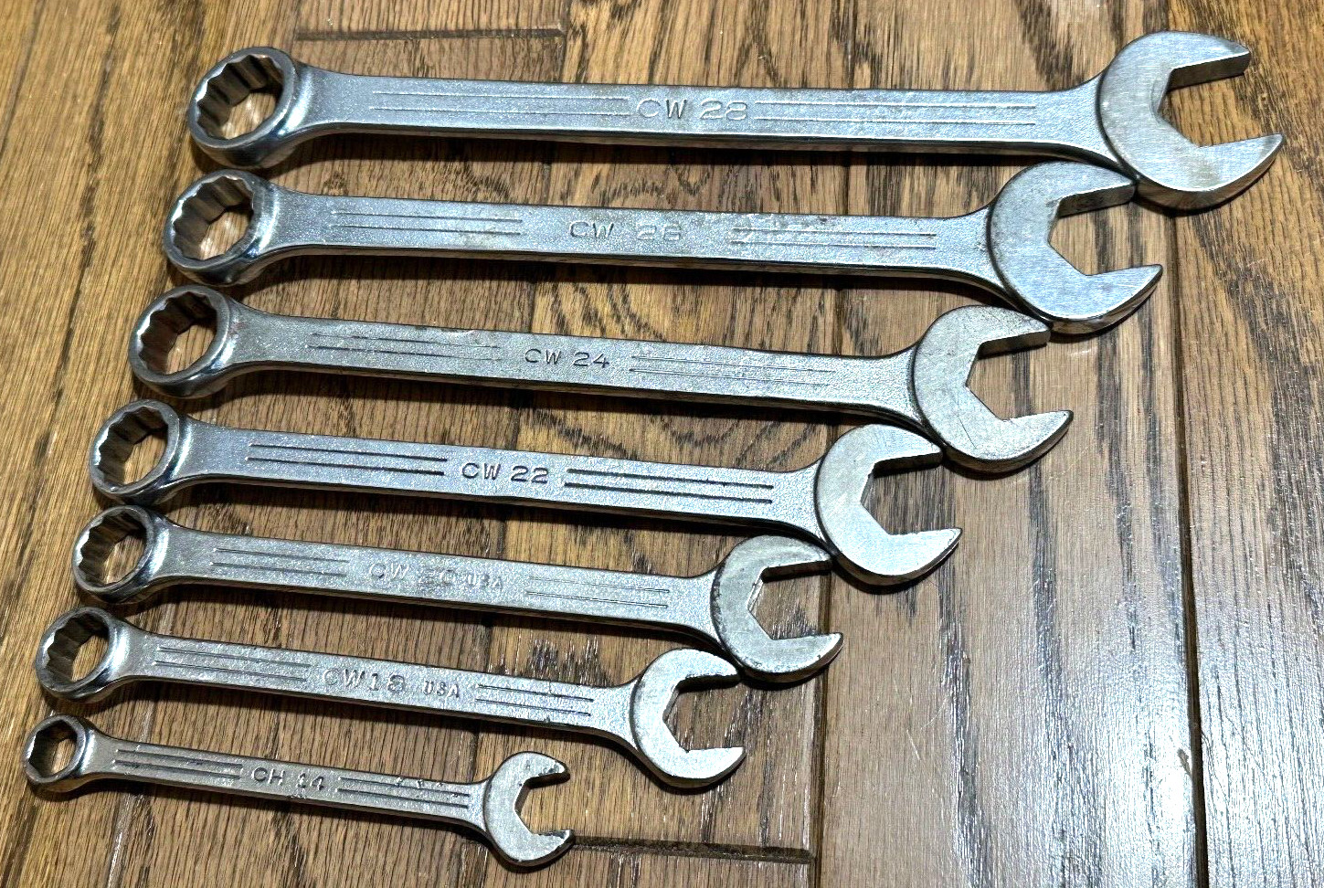 🇺🇸 MAC Tools USA 7/16″ – 7/8″ Wrench Set SAE Combo Box 12PT Open End DR Lot