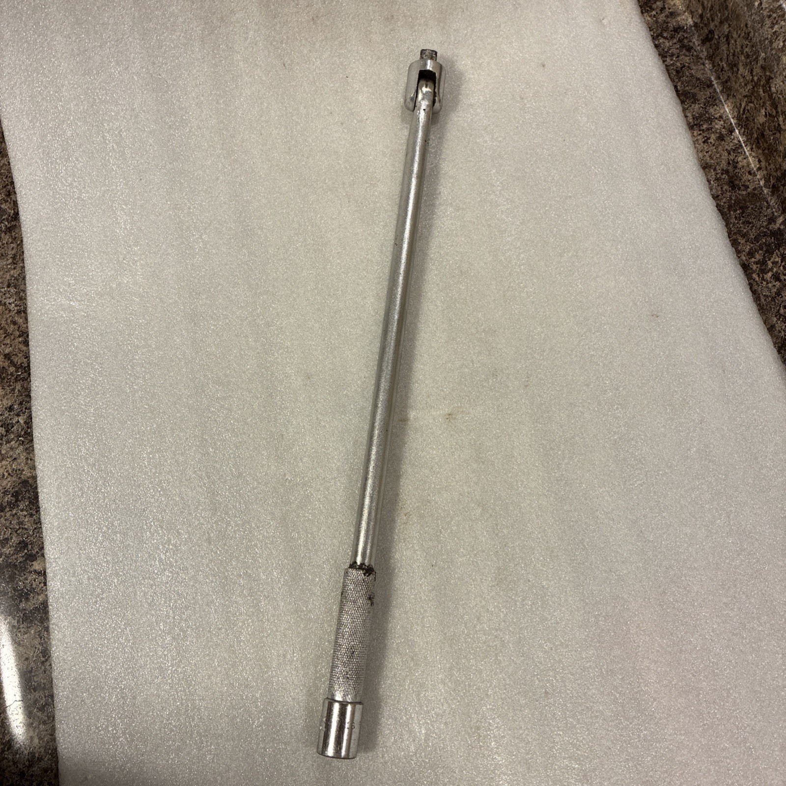 Mac Tools Rare 18″ Breaker Bar Early Sabina Ohio USA Extension Handle End V18-F