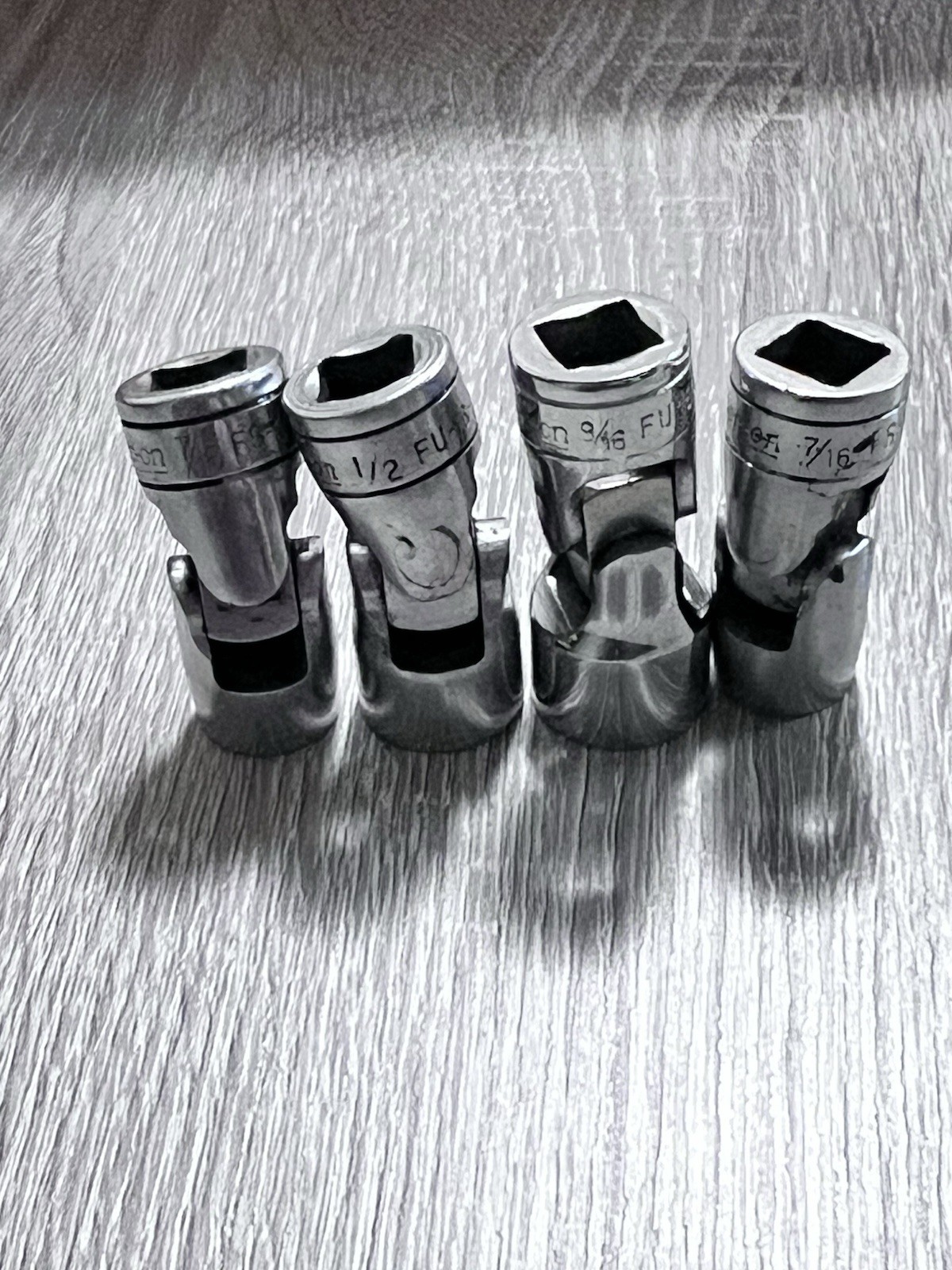 Snap On 3/8” Drive Universal Swivel Socket Lot 15 Pieces