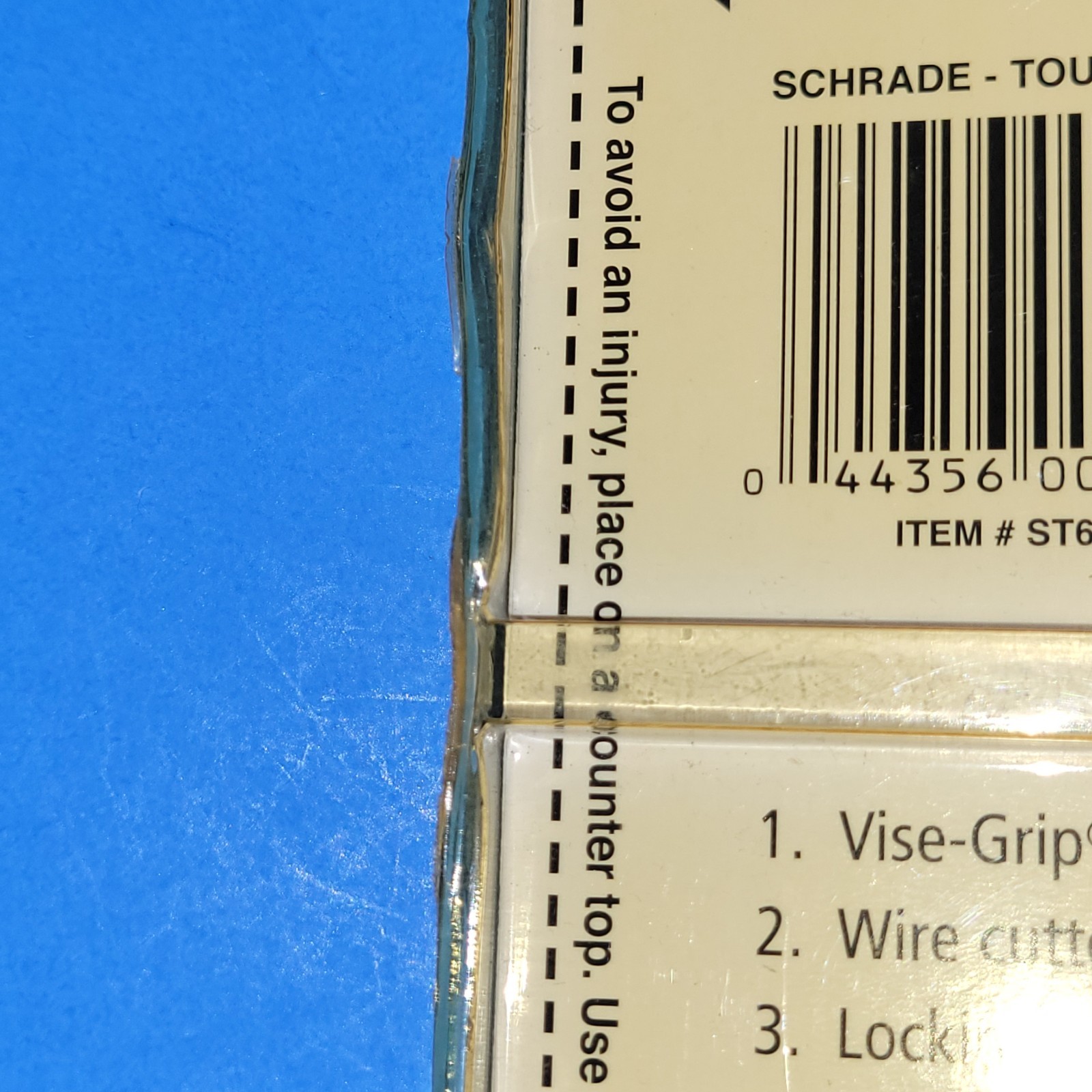 Petersen Dewitt Vise Grip & Schrade Multi-Tool ST6 USA, Original Packaging