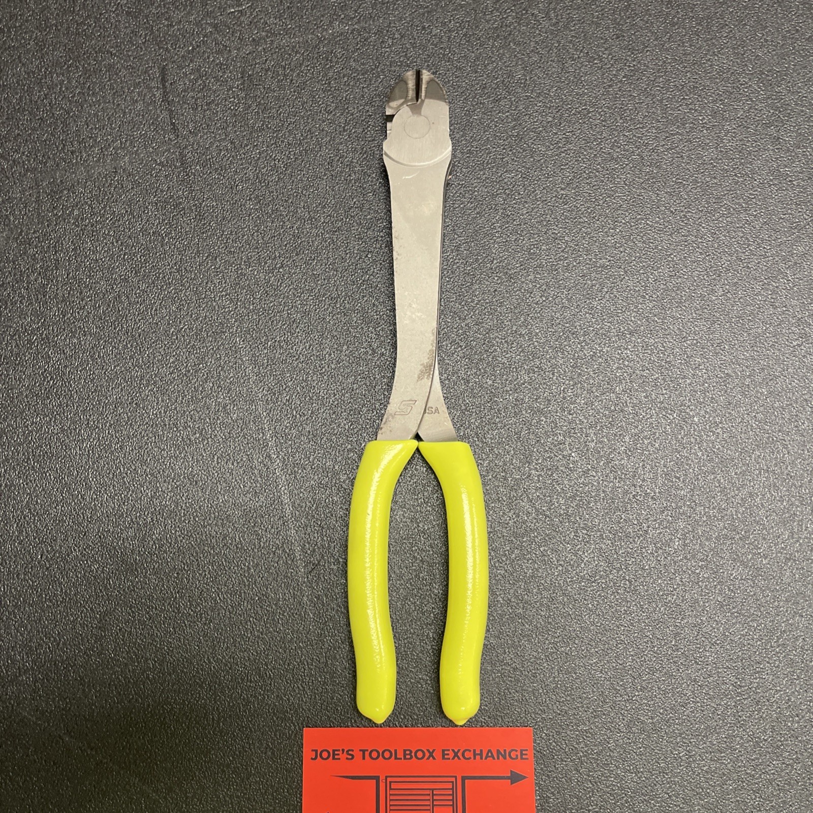 Snap-On Tools USA Hi Viz 11″ VectorEdge Heavy Duty Diagonal Cutters 312CFHV
