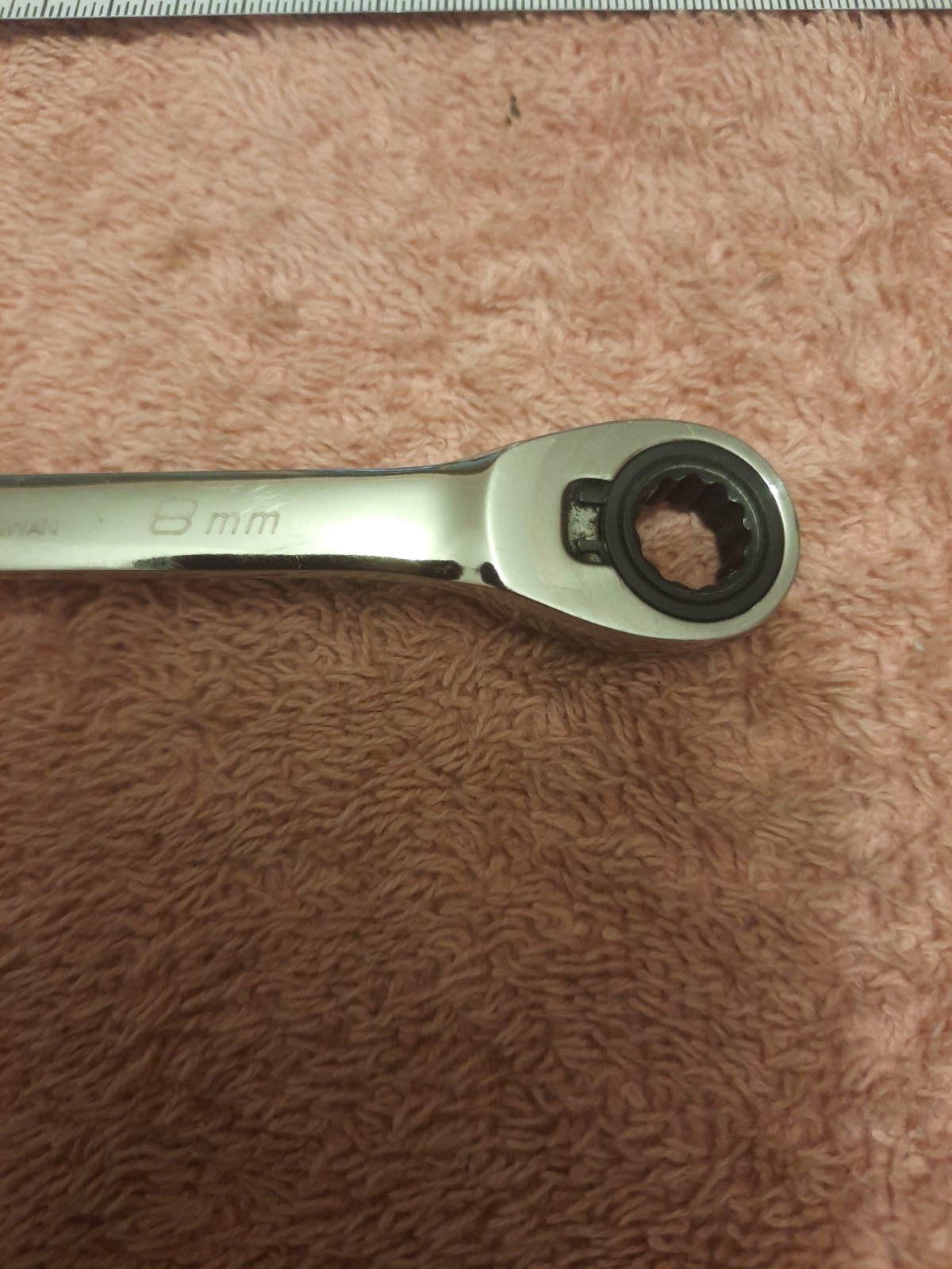 Blue Point By Snap On Tools 8 Mm Combination Ratchet Wrench Reversible