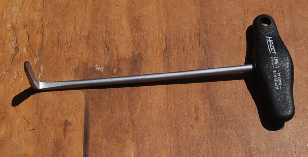 HAZET 2184-1 TOOL TO INSTALL EXHAUST HANGER DONUTS ON GERMAN CARS, GERMAN MADE