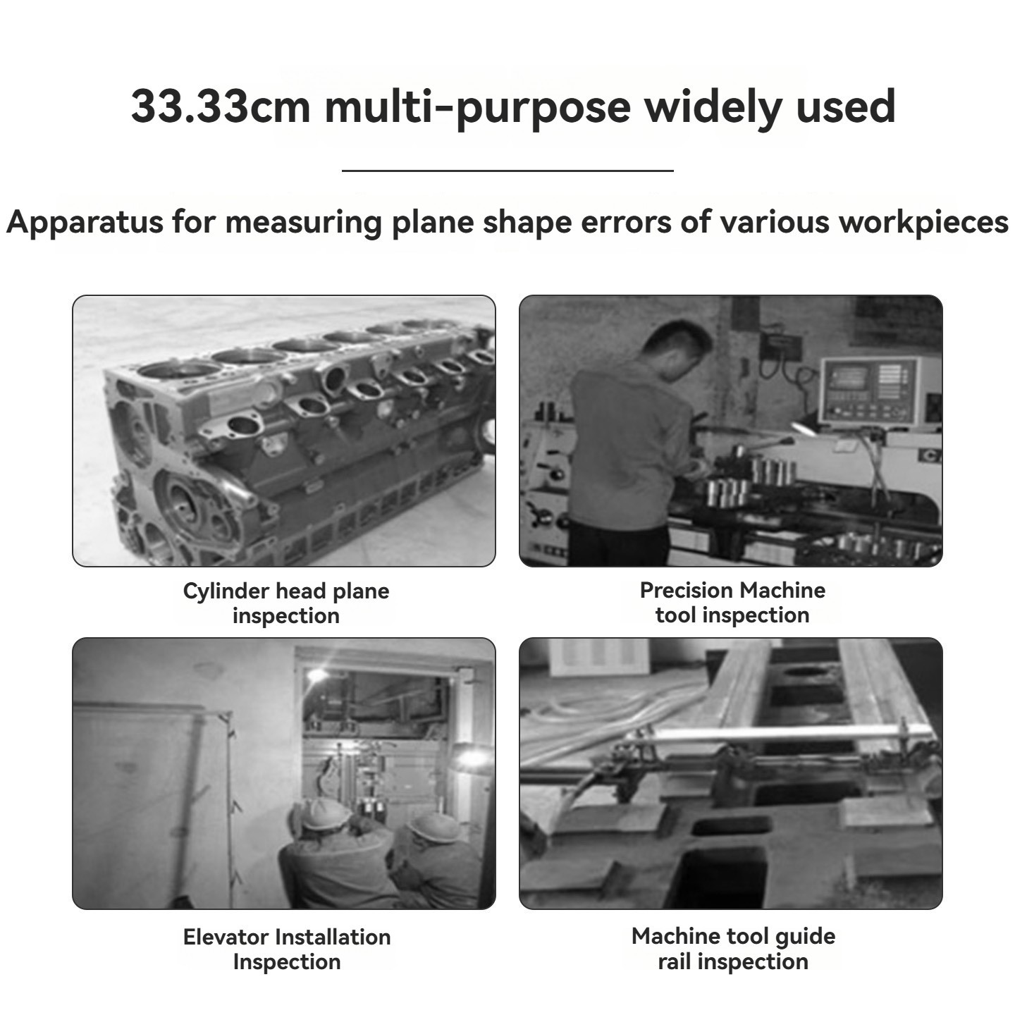 24″ Machinist Precision Cylinder Head Straight Edge Tool Checking Engine Blocks