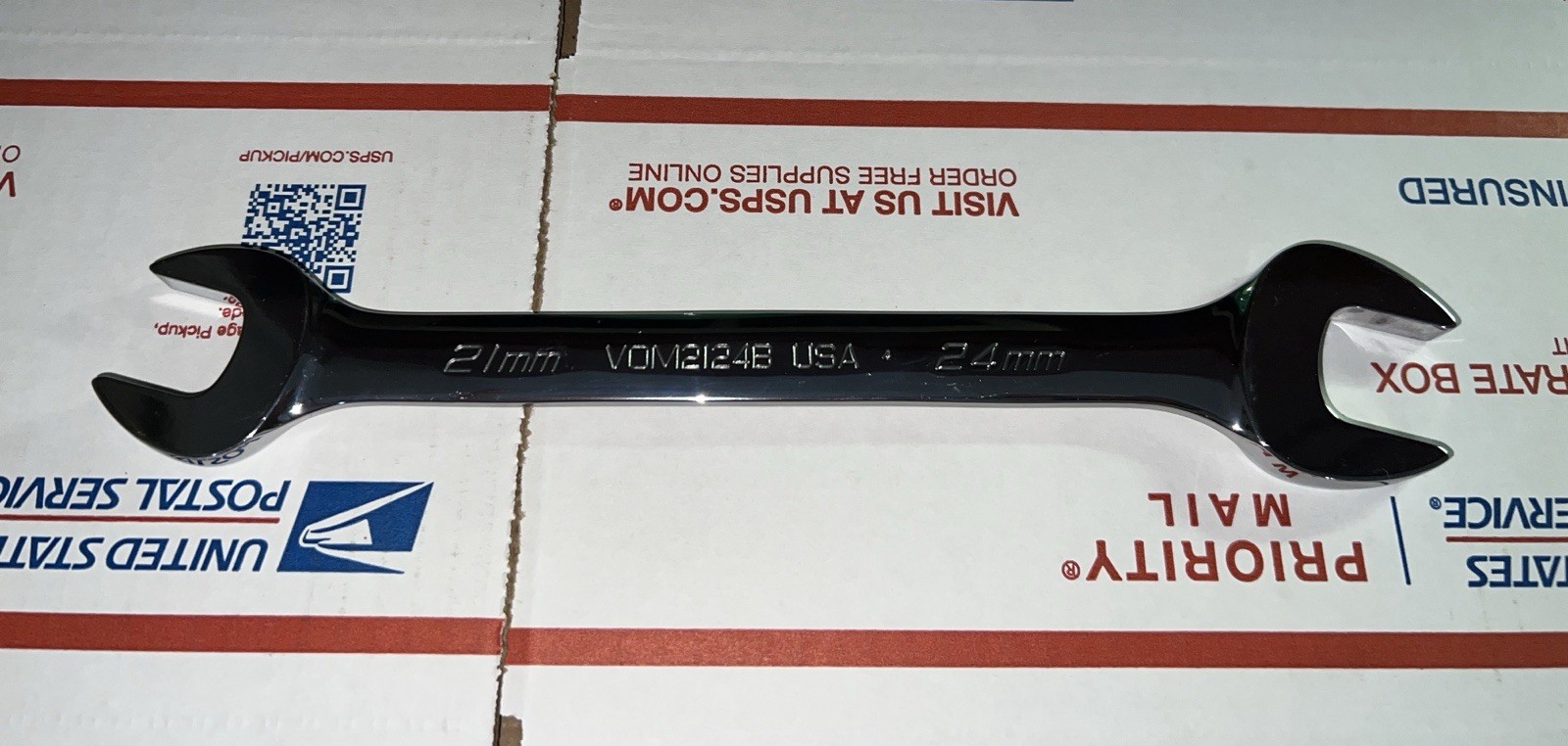 Snap On 30-32 mm #VOM3032B & 21-24 #VOM2124B Metric Open-End Wrenches