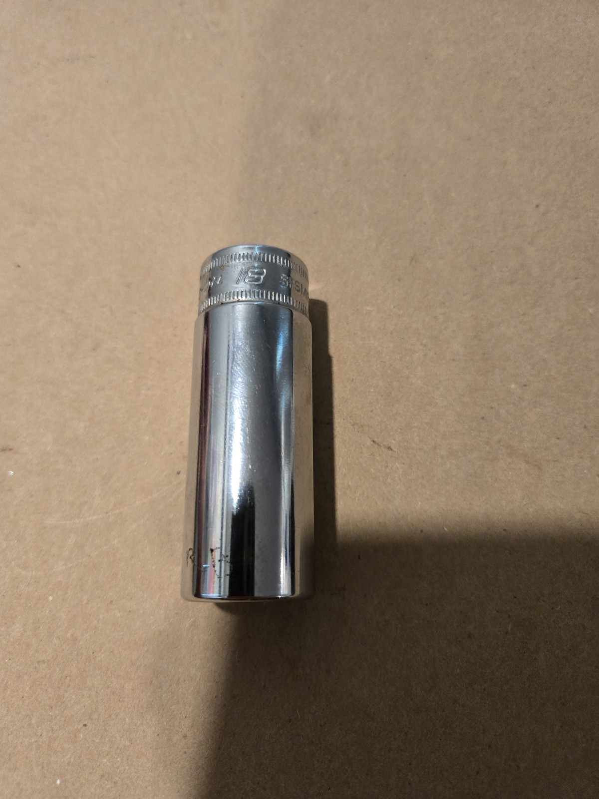 Snap On 3/8″ Drive 18MM 6PT Metric Deep Chrome Socket USA SFSM18