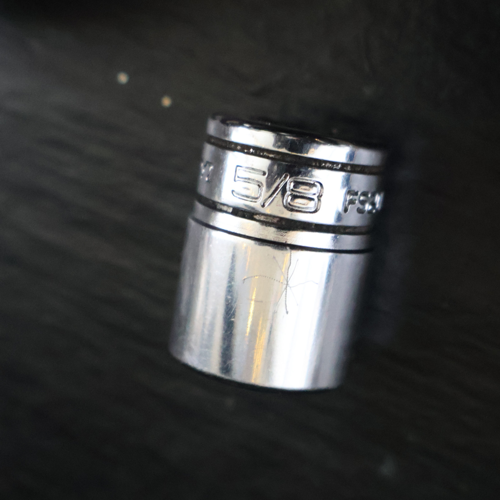 Snap-on FSM10B 5/16″ 6 Point Shallow Socket 3/8″ Drive Chrome USA