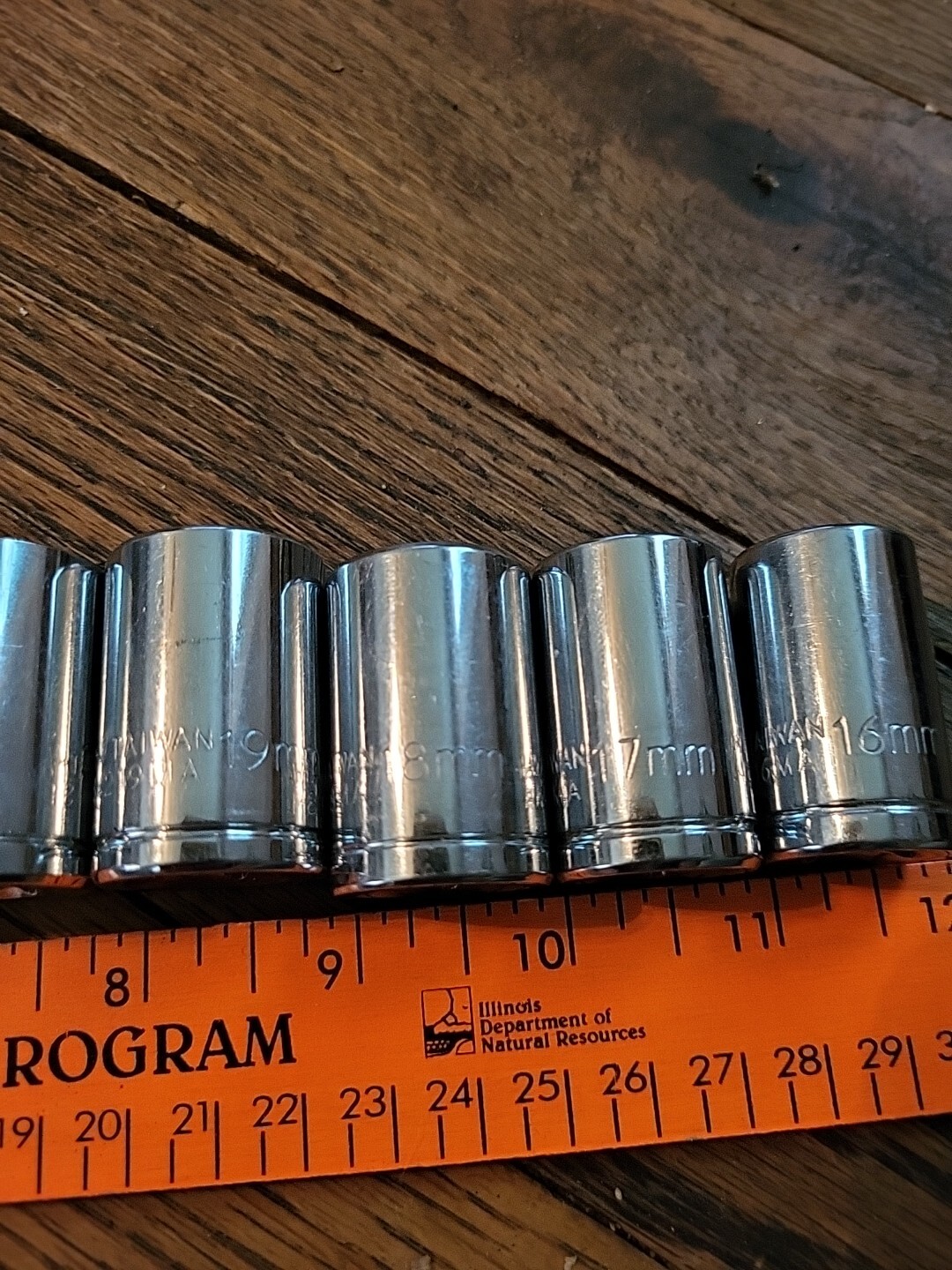 AcDelco Metric Socket Set – 16mm,17mm,18mm,19mm,20mm,21mm,22mm,23mm,25mm,26mm