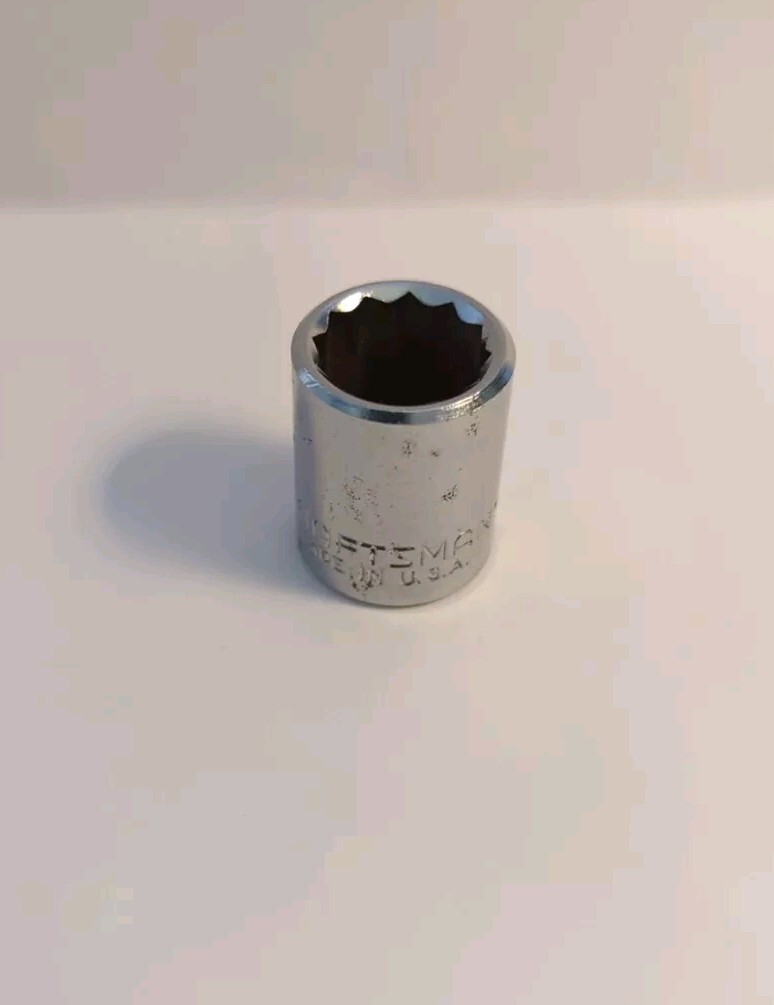 Craftsman Socket EE 44305 14mm 3/8 Drive 12 Point Shallow Made In The USA