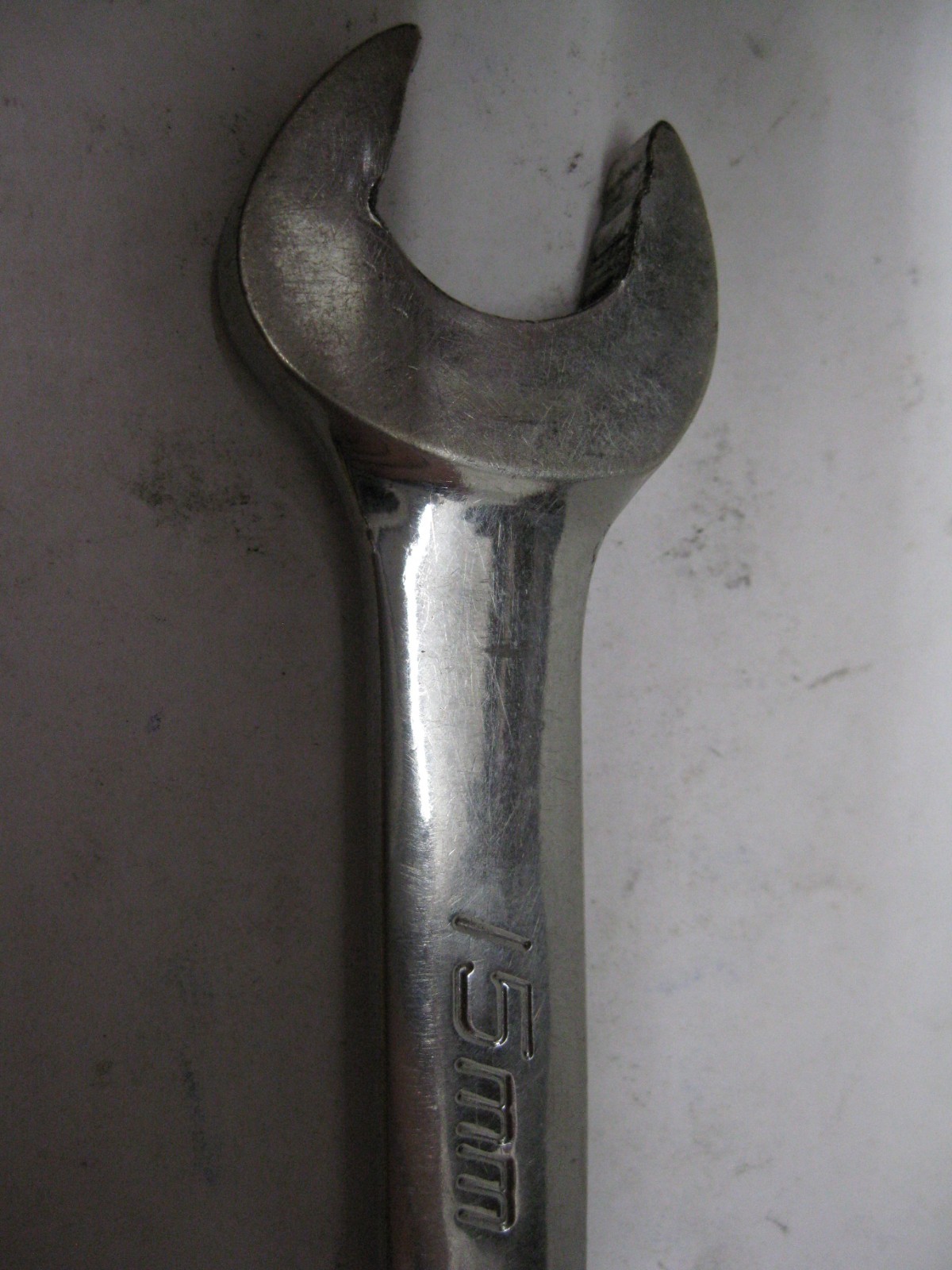 Snap-on tools SOEXM15 15mm 12 Point Metric combination Wrench USA Lot#TBD12-2A