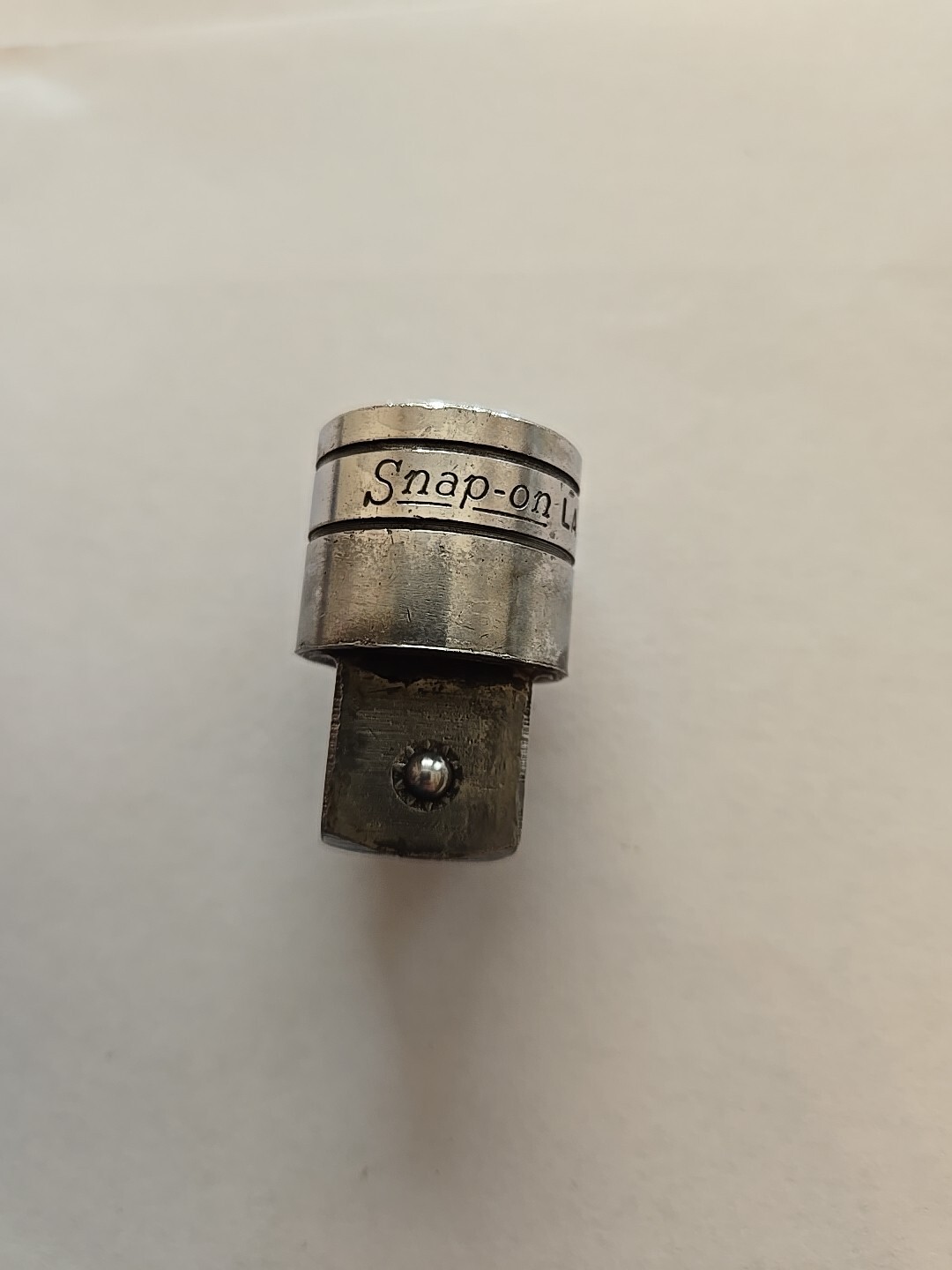 Snap On 1/2″ F To 3/4″ M Drive Chrome Locking Button Adaptor Socket LA12