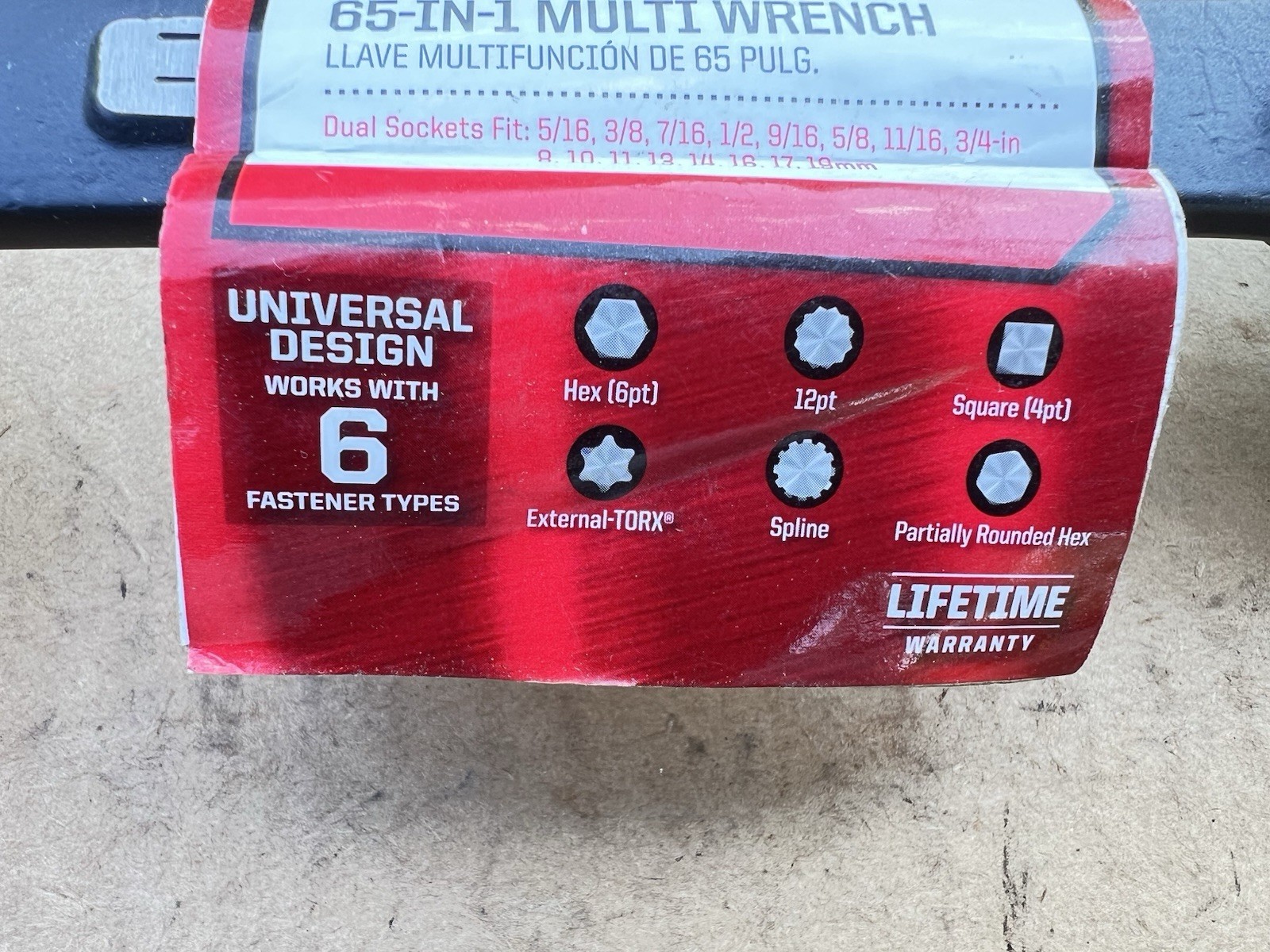 🇺🇸Craftsman 3531 D-AB 65-in-1 Multi Wrench Universal SAE & Metric🇺🇸