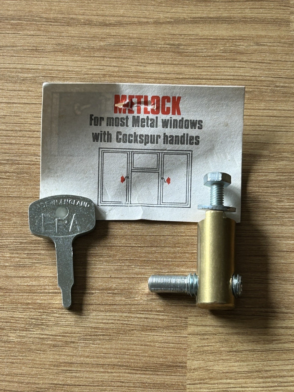 Era Window Lock Metlock 829 Brass