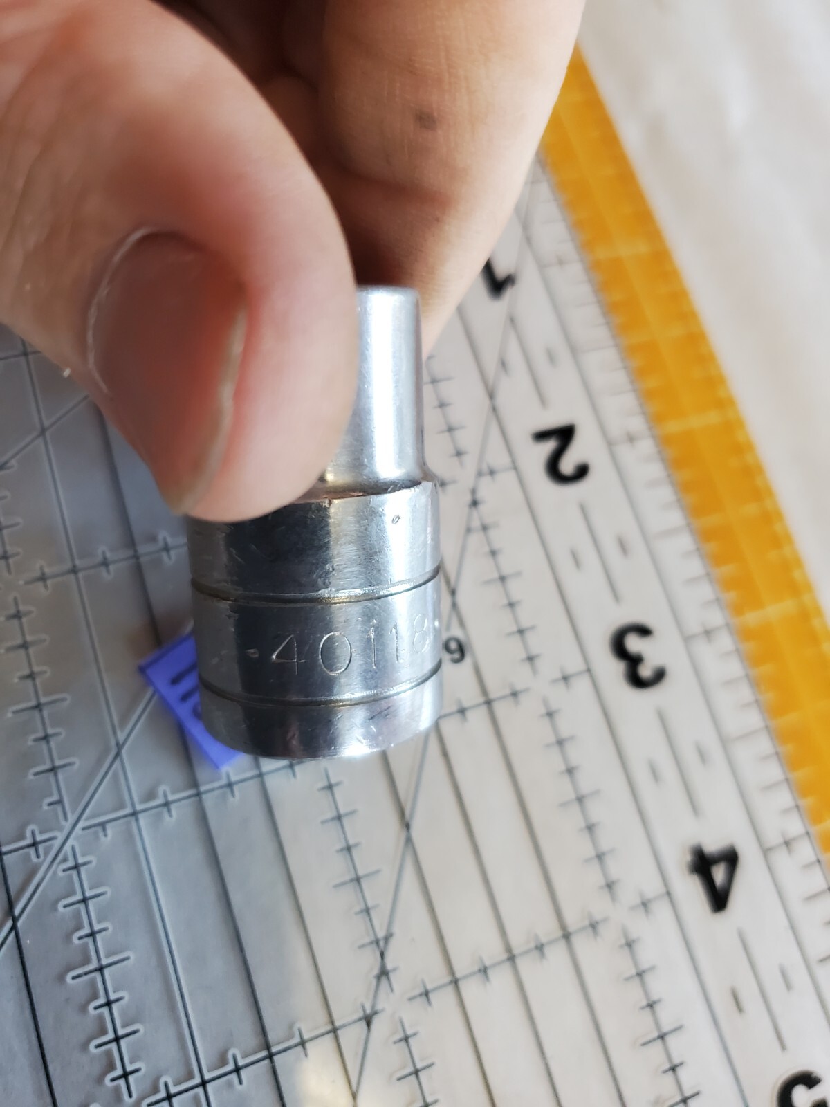 S-K 9/16″ X 1/2″ Shallow Socket 6 Point Ratchet Tool 40118 USA