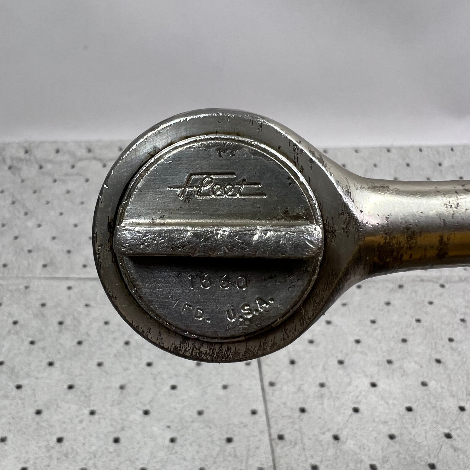 Fleet Tools 10″ Vintage 1/2» Drive Ratchet 1660 – Made in USA!