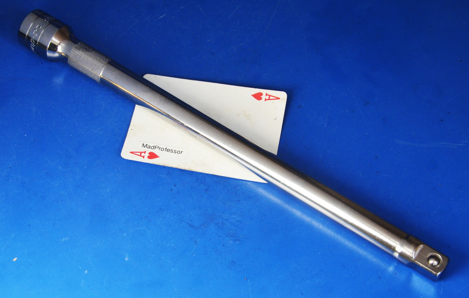 Snap-on Tools 1/2″ drive 11″ Knurled Chrome Socket wrench Extension NEW 2022