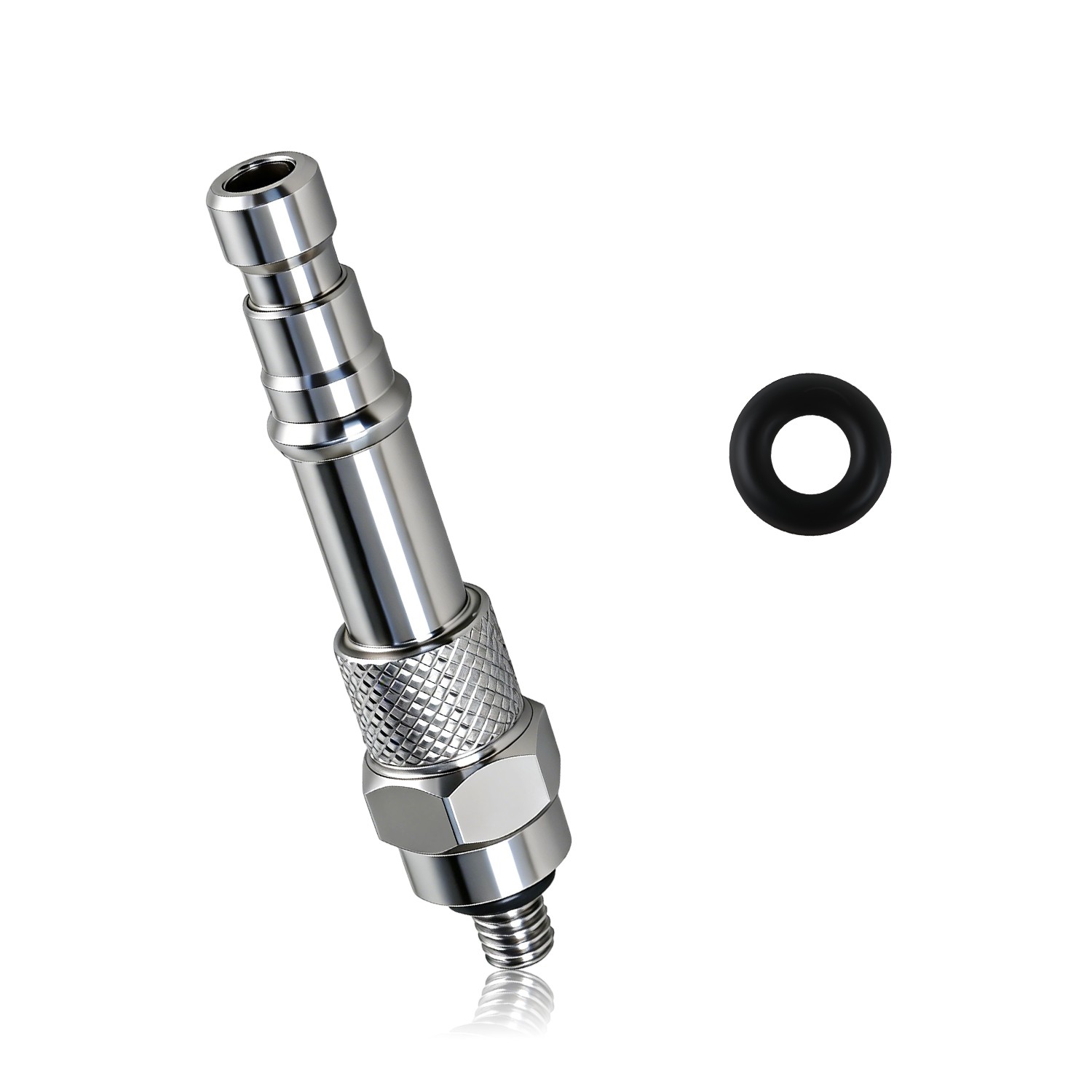 304 Stainless Steel Oil Fill Adapter for 2015-2020 Chevy Tahoe Suburban