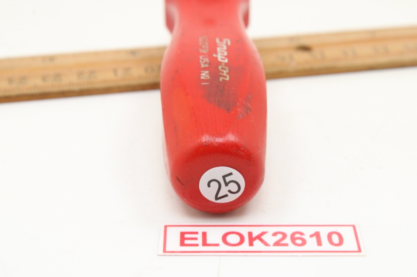 Snap-on SDDP31 #1 Phillips 3″ Screwdriver Hard Orange Handle USA