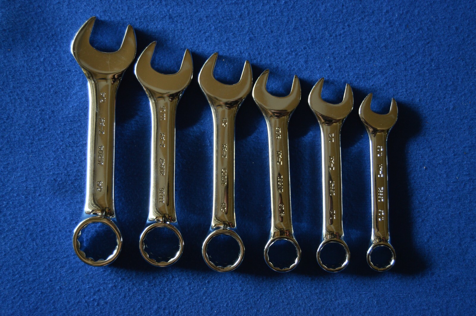 Craftsman 12 PC SAE/Metric Stubby Wrench Set 7/16-3/4″,10,12-15,17 MM 521