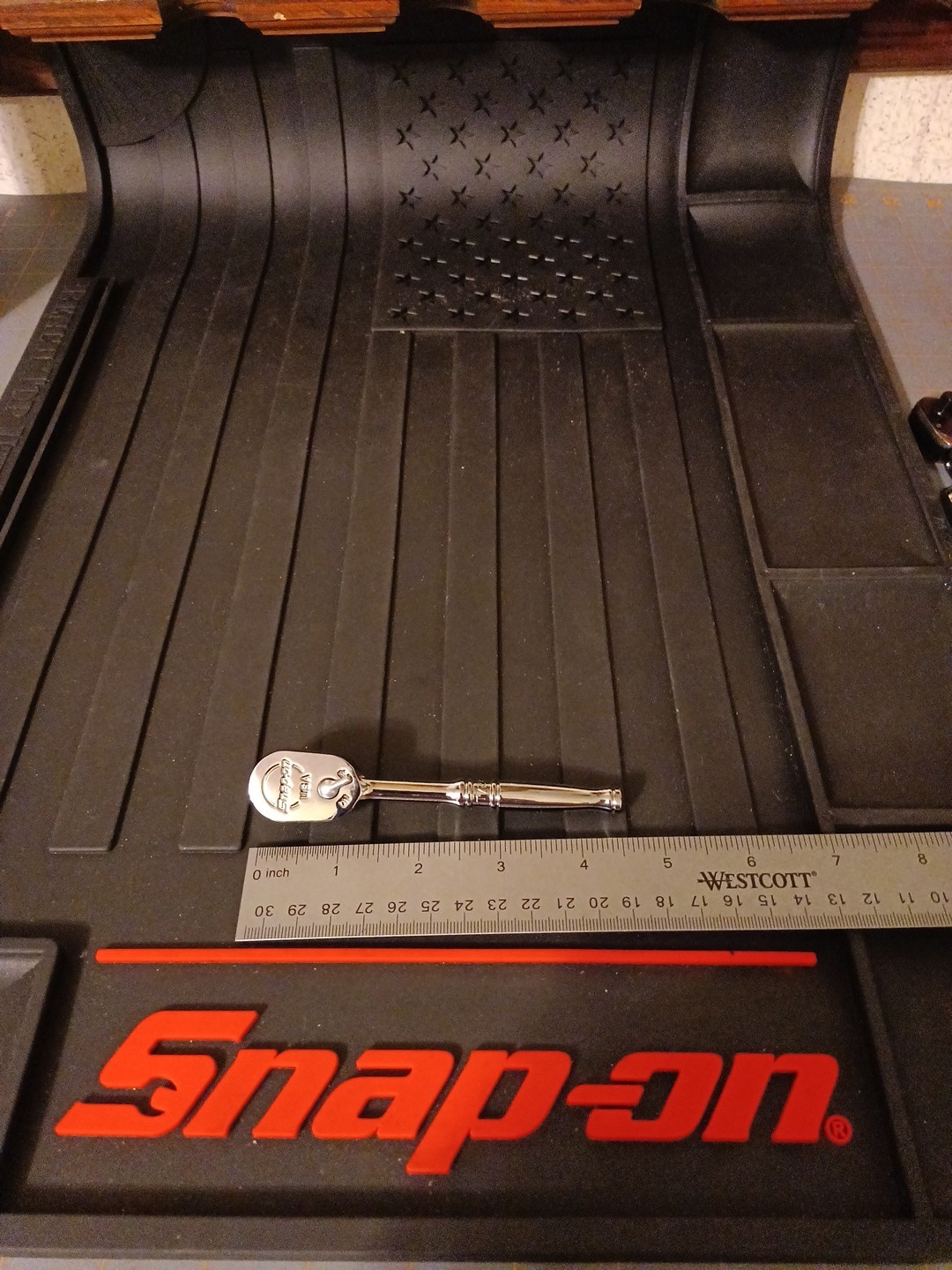 Snap On T72 NEW 1/4” Drive Standard 4.5″ Handle Chrome Fine Tooth Ratchet