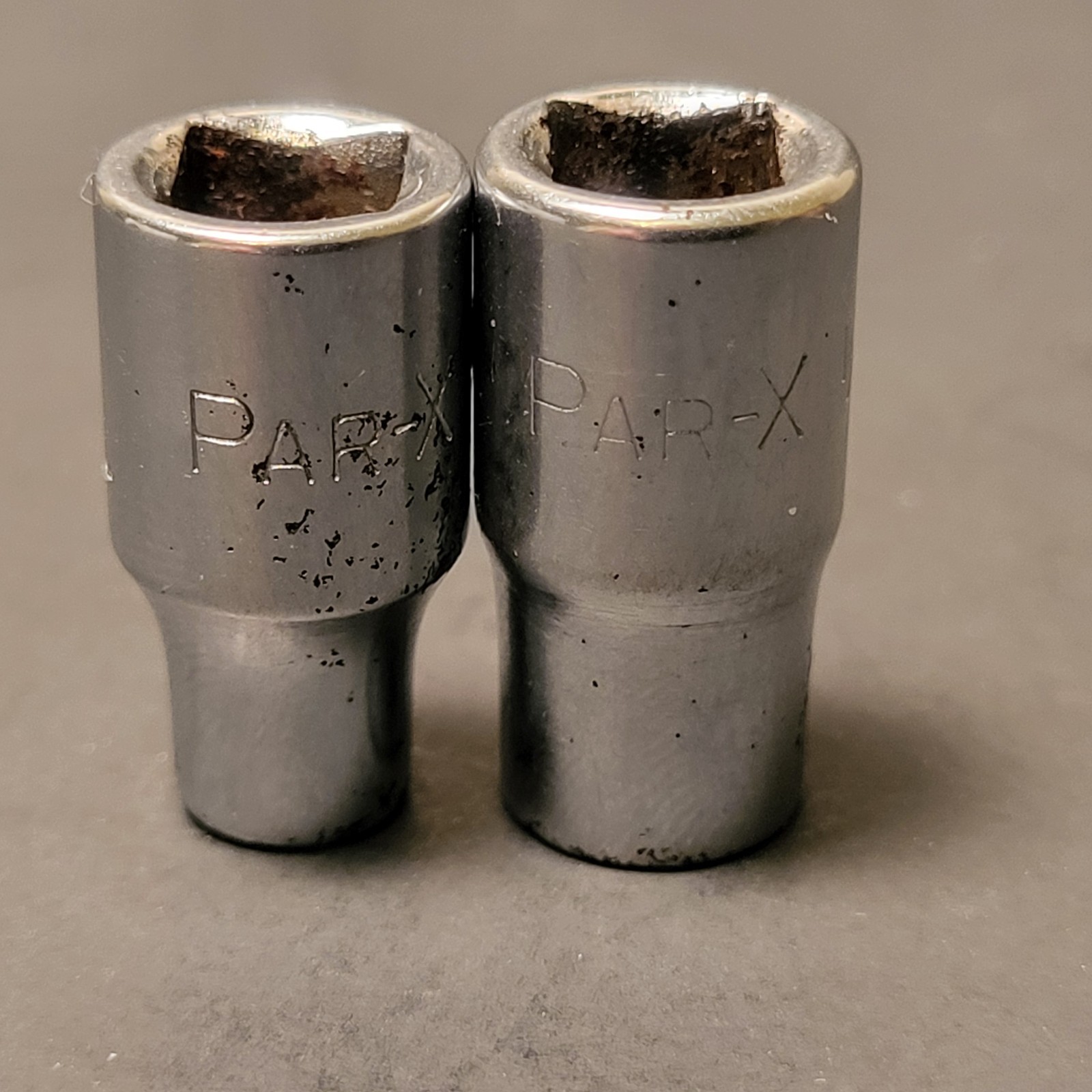 Par-X by Snap On 2 piece sockets 1/4” drive 6 point 1/4” & 3/16 made in USA