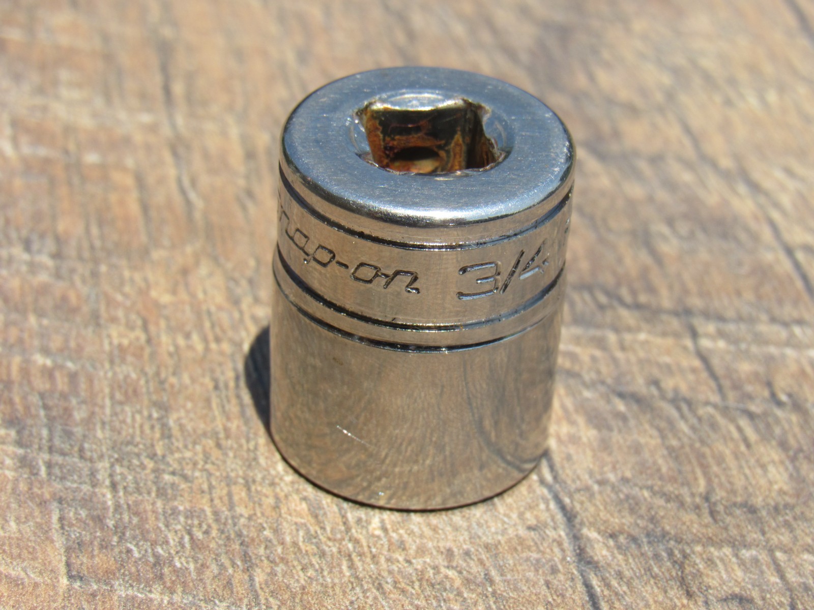 SNAP ON 3/4″ FS241 3/8″ DRIVE 6 POINT SHALLOW SAE SOCKET FS 241 3/4″ NEW LOGO