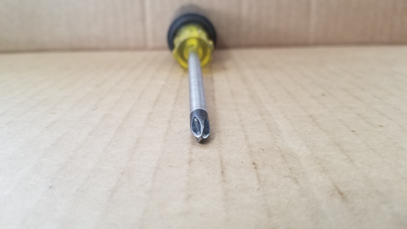 Vintage Black &Yellow Phillips Screwdriver VGC