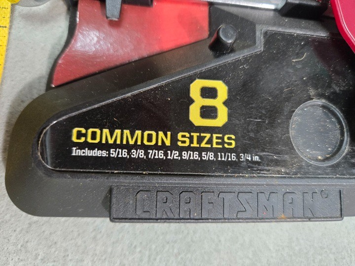 Craftsman #9-21936 4 Piece Ratcheting Open End Wrench Set NOS