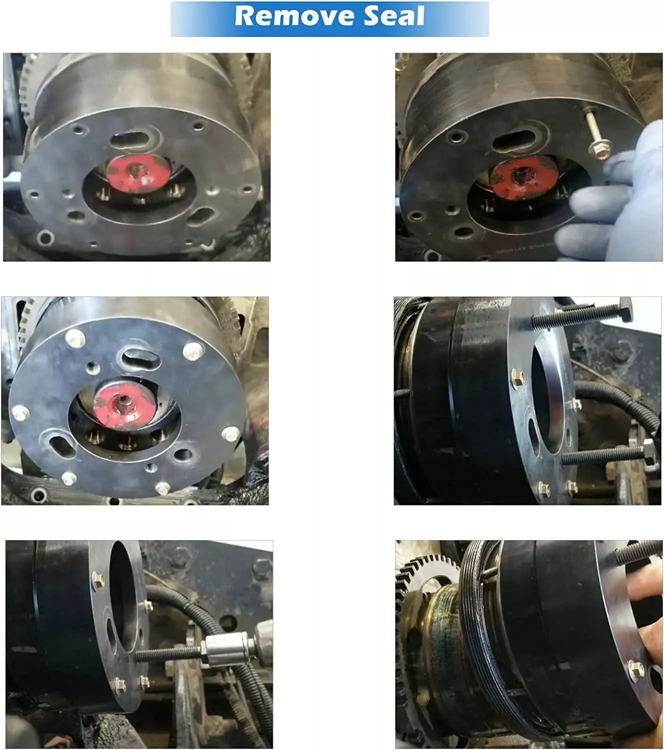 Crankshaft Front Seal Tool & Wear Sleeve Remover/Installer Tool for ISX12 ISX15