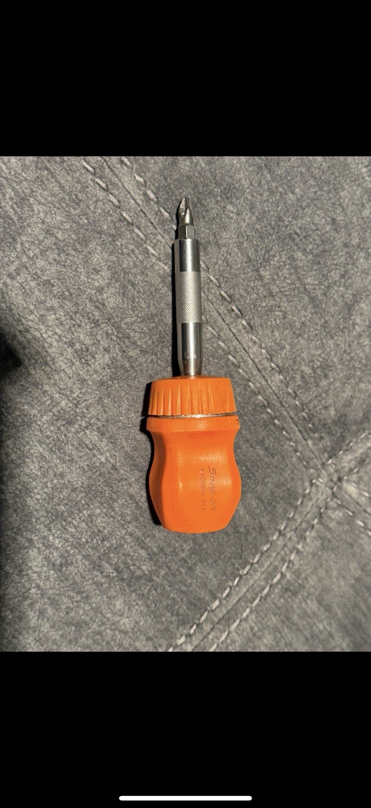 Snap On SSDMR1AO ratcheting Screwdriver