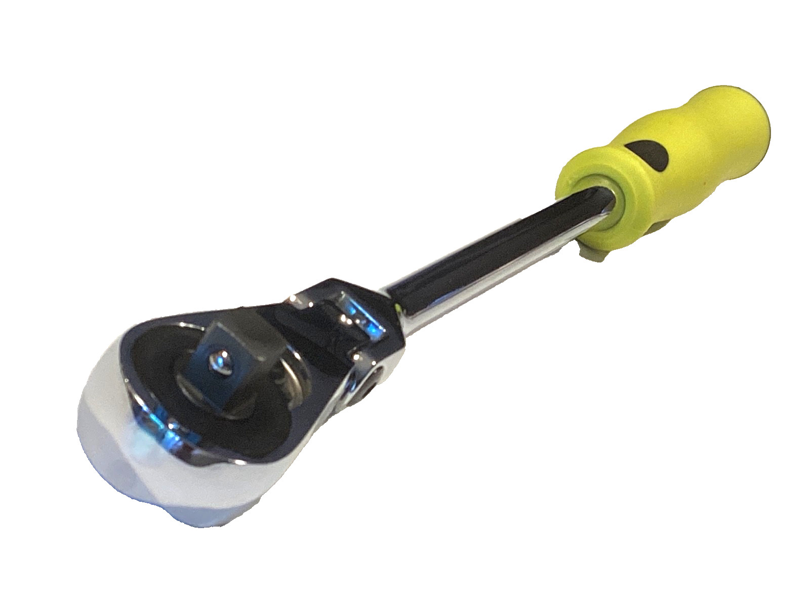 Cornwell USA NEW 3/8”Dr Hi Vis Soft Grip Snap Detent Flex Head Ratchet JRF36HAY