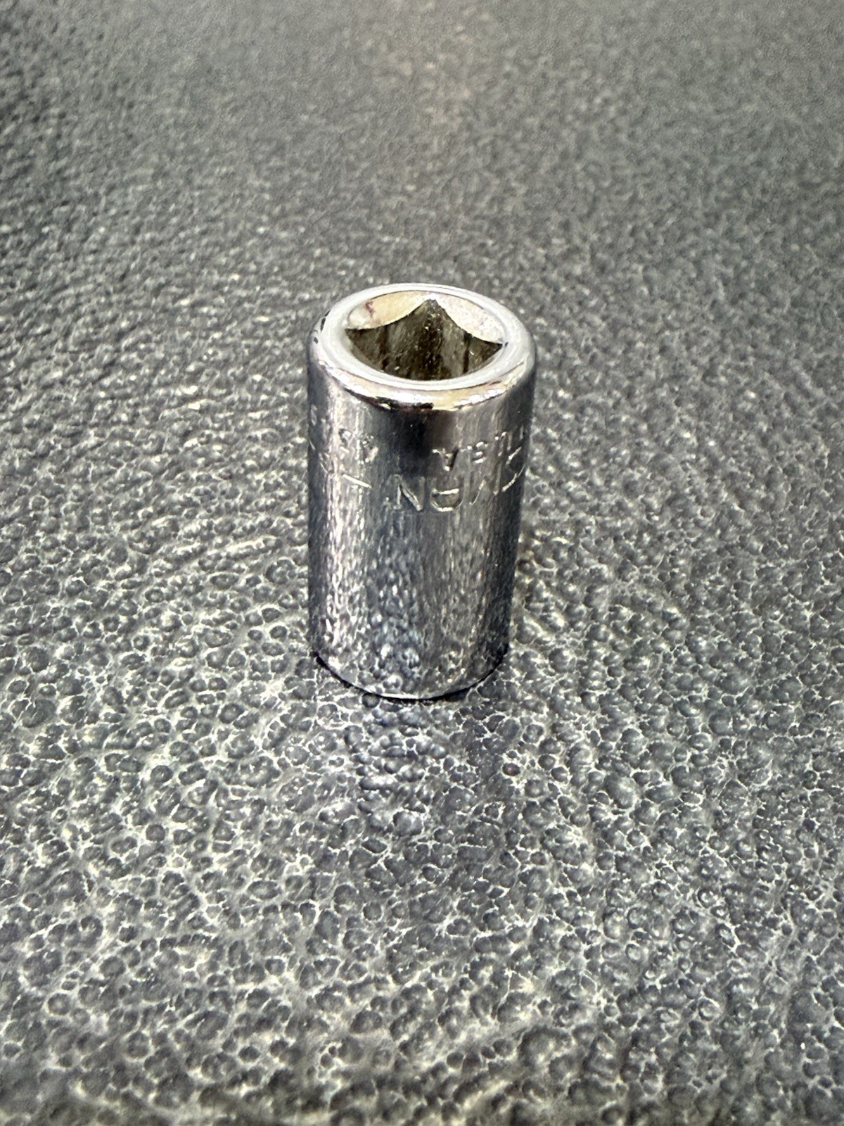 Vtg 11/32″ Craftsman G-Series P/N 43496 1/4″ Drive 6-Point Socket USA Made NOS