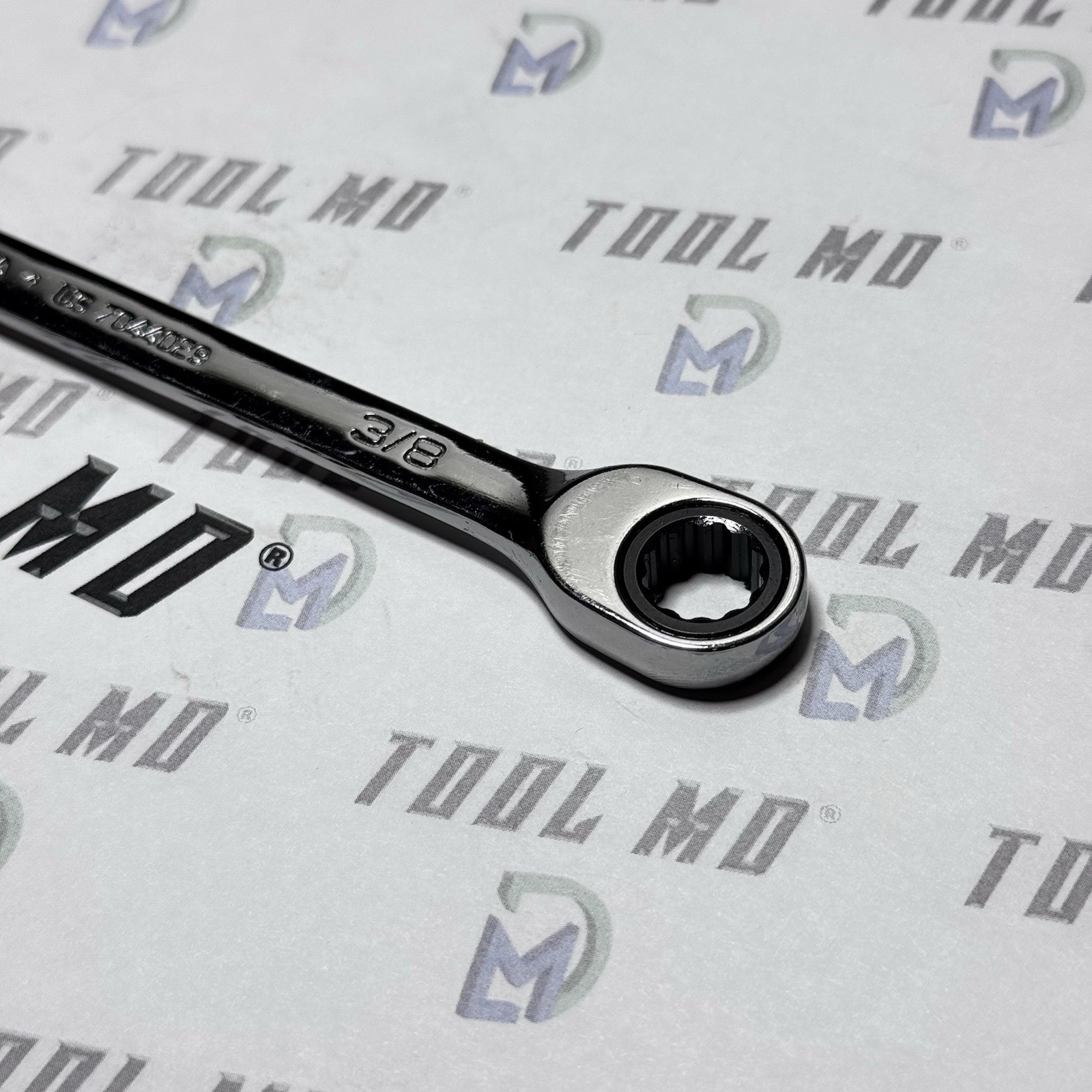 Snap-on Tools USA NOS 3/8″ SAE 0° Non-Reversing Ratcheting Combo Wrench OXR12A