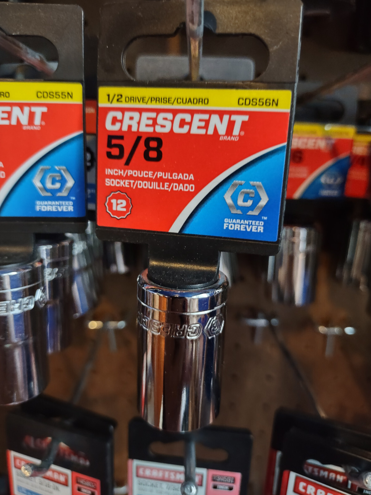 Crescent Standard Shallow 12pt 1/2″ Drive Sockets SAE and Metric and Speciality