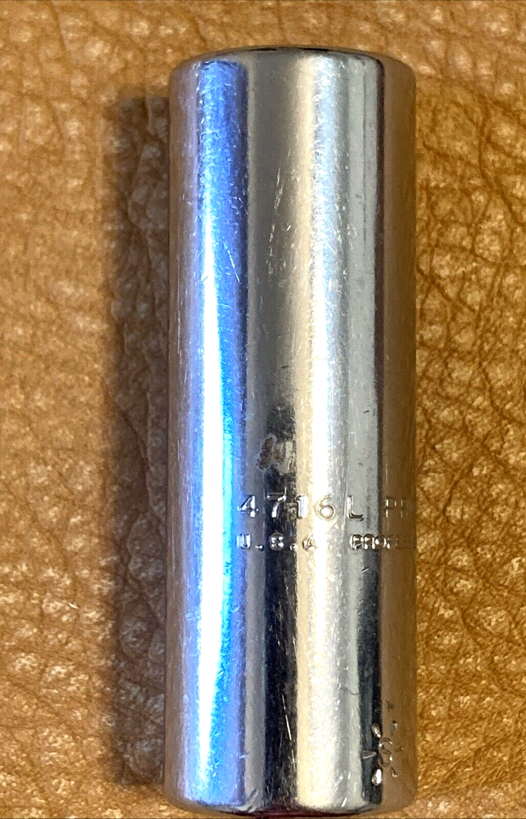 Vintage Proto Professional USA 4716-L 1/2in SAE 1/4″ Dr 6 Pt Deep Socket