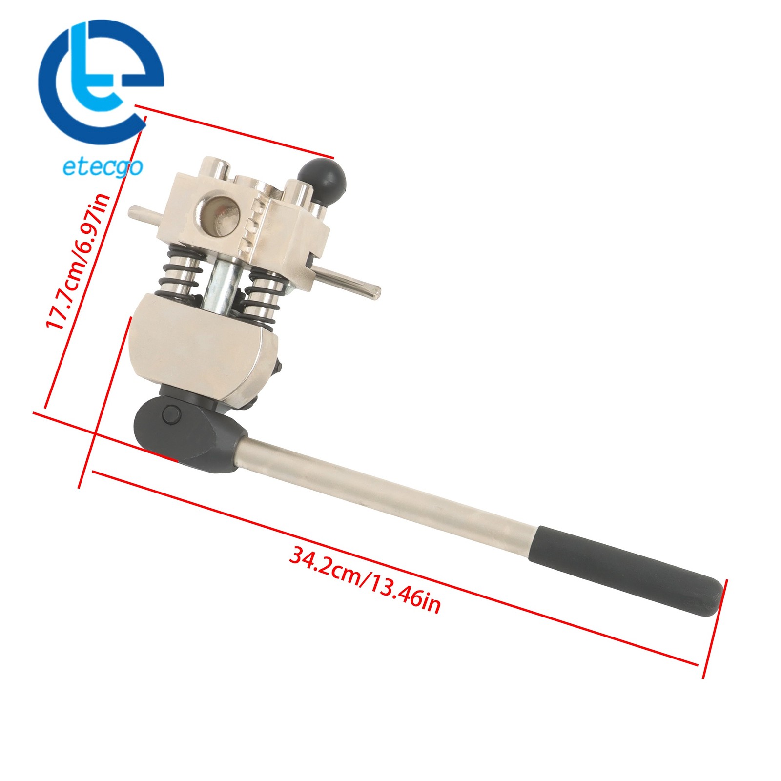Brake Line Flaring Tool Kit 45° 37° Single Double Bubble Flares 3/16″-3/8″ Tubes