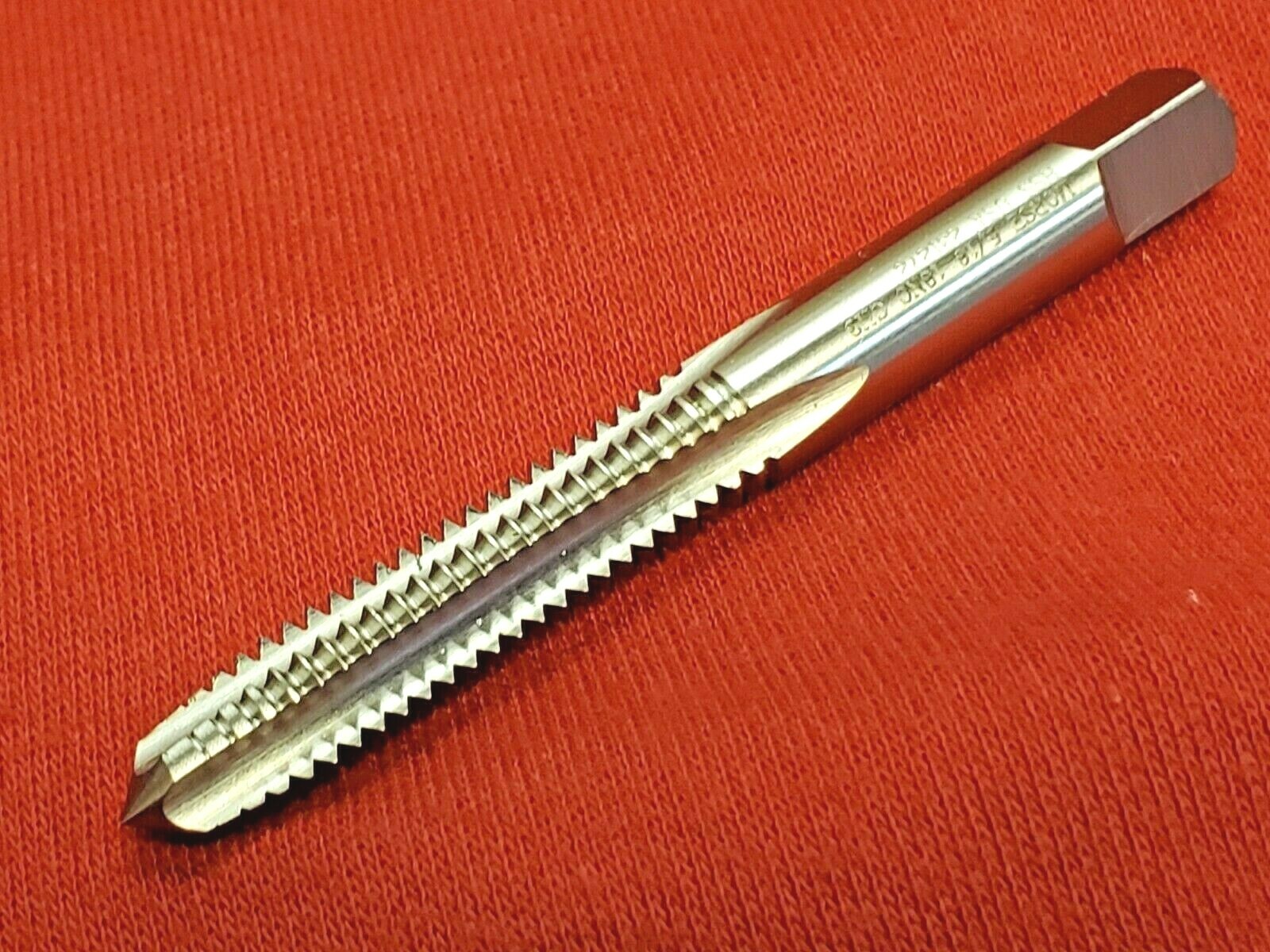 5/16-18 NC Plug Tap HSS Morse MT3732421 Hand Tap 4FL USA