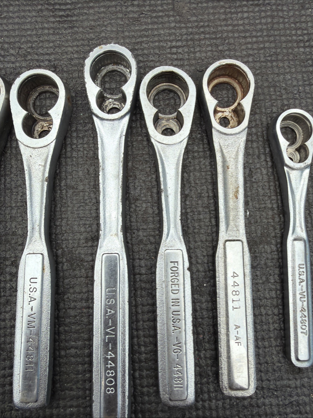 Sears Craftsman 11pc Ratchet Bodies ONLY NO GUTS 1/2,3/8” 1/4 Forgings Warranty