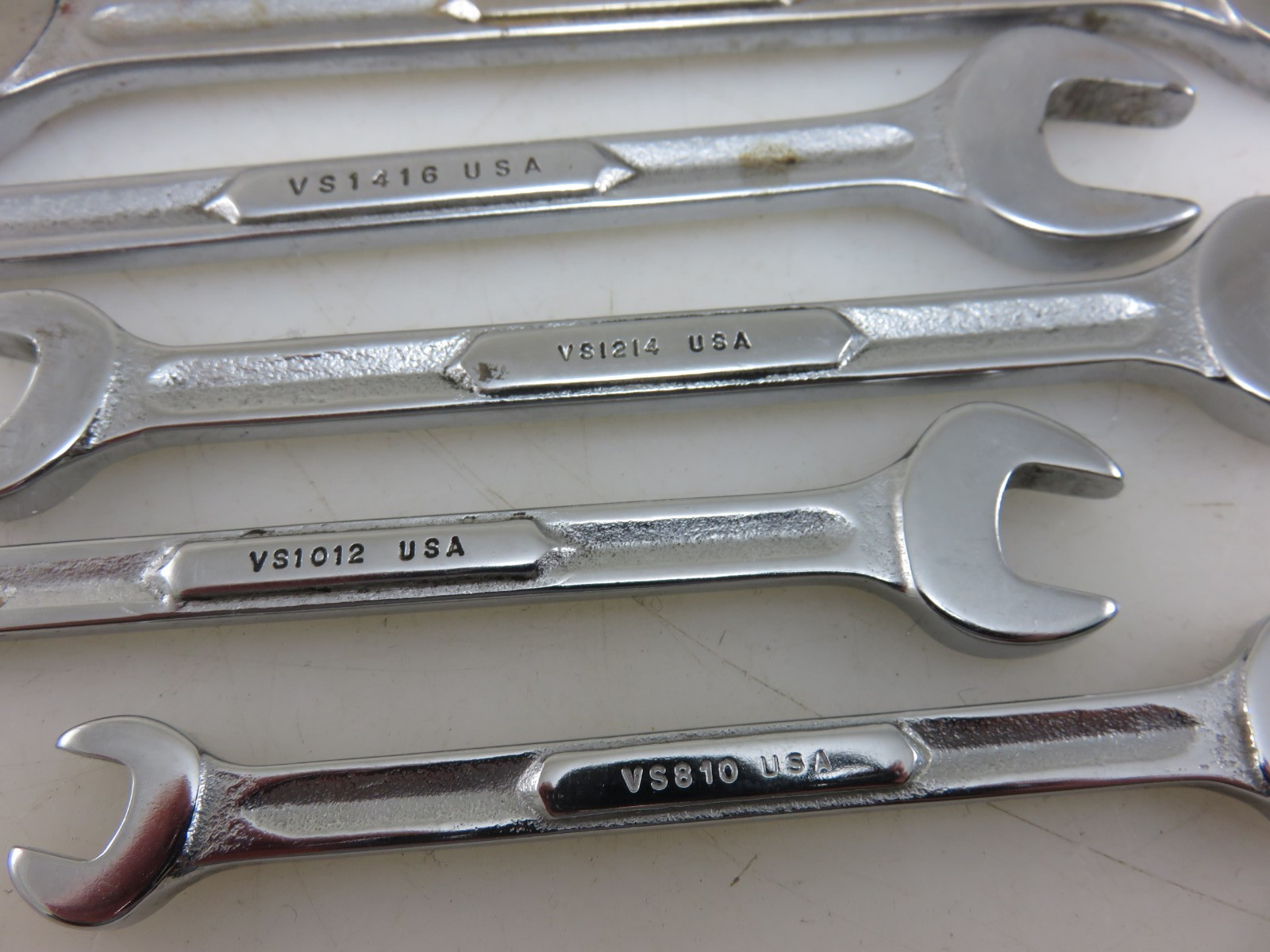 Snap-On VS Series Open End Wrench Set 11pc 1/4″-15/16″ Vintage