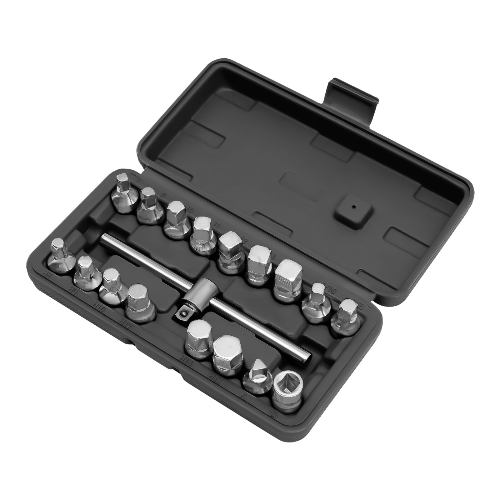 18pcs Wrench Socket Set Sleeve Combination Car Nut Screw Removal Repair Tool Kit