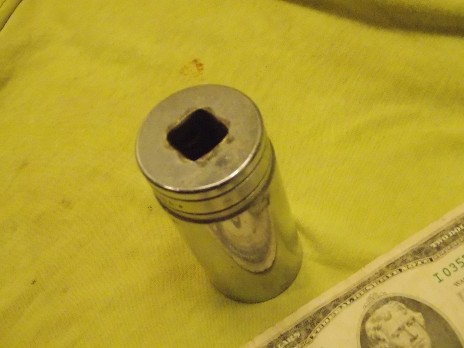 Snap-on TS361 1/2″ Drive 1-1/8 6-Point Deep Socket TS221 11/16 FREE Ship After1