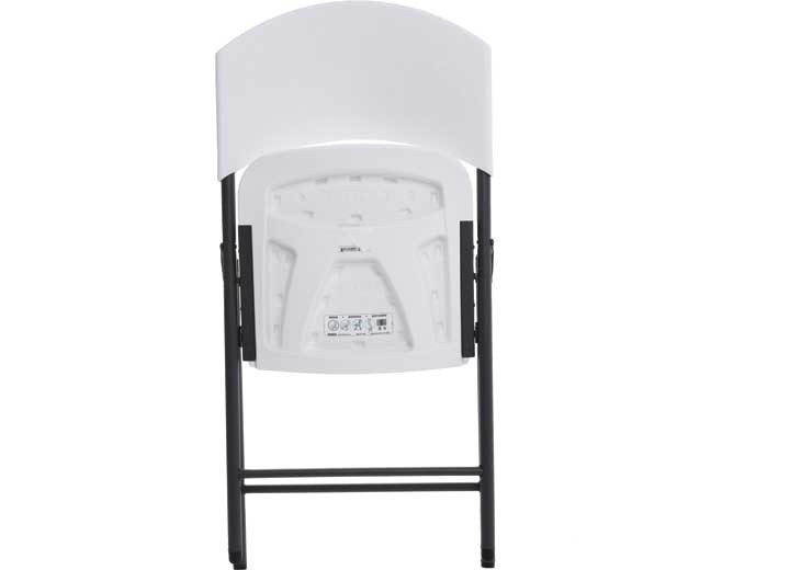 Lifetime 42810G 2810 Light Commercial Folding Chair – White Granite