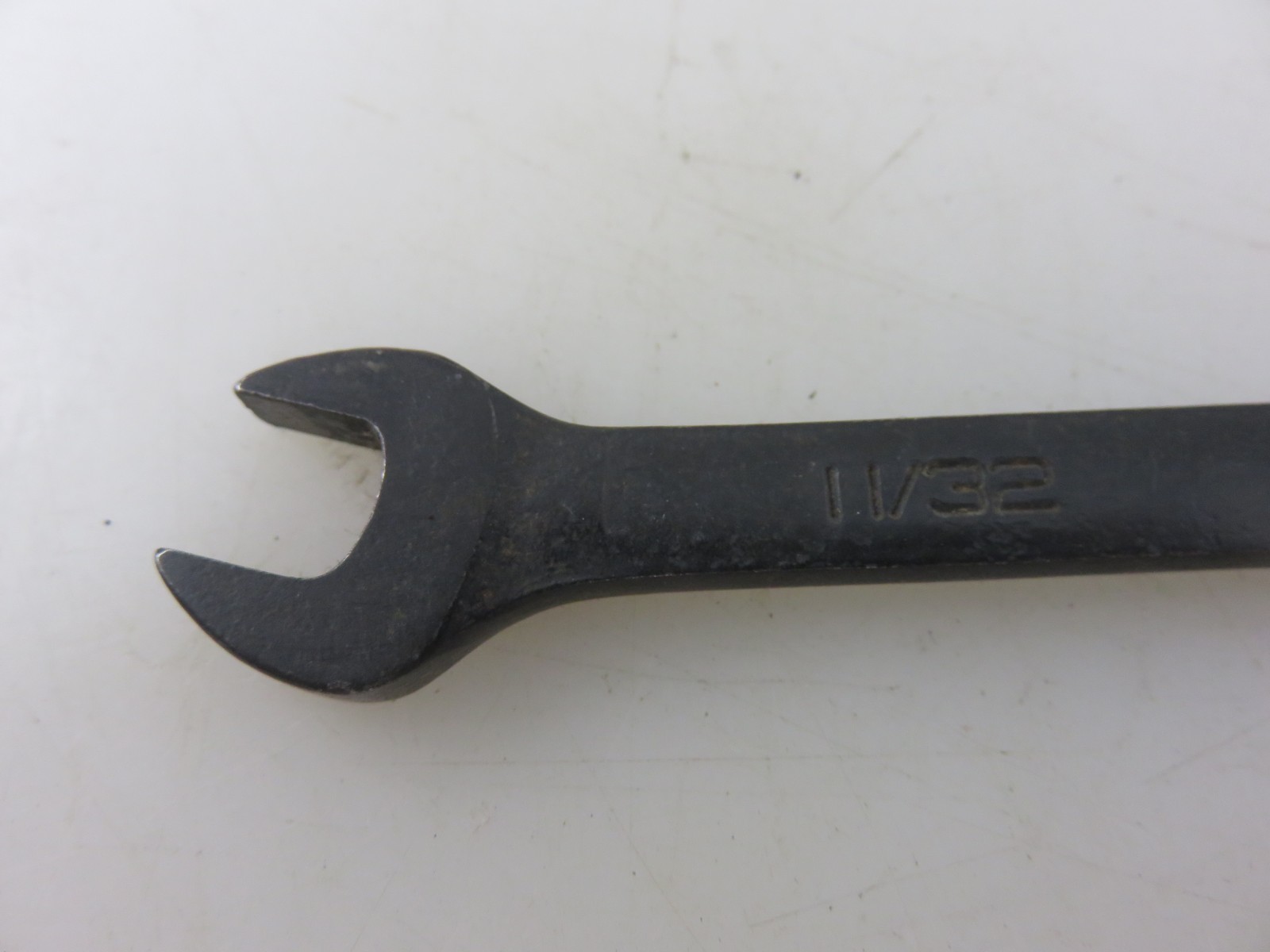 Snap-On GOEX110B BLACK OXIDE Combination Wrench 11/32″ 12pt 5″ Long