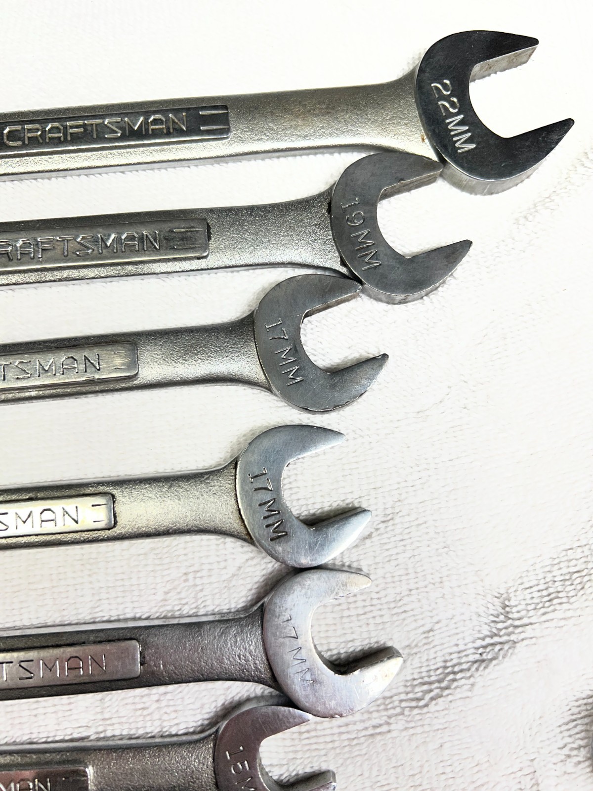 Craftsman V series Combination Wrenches Metric Lot of 11 USA made