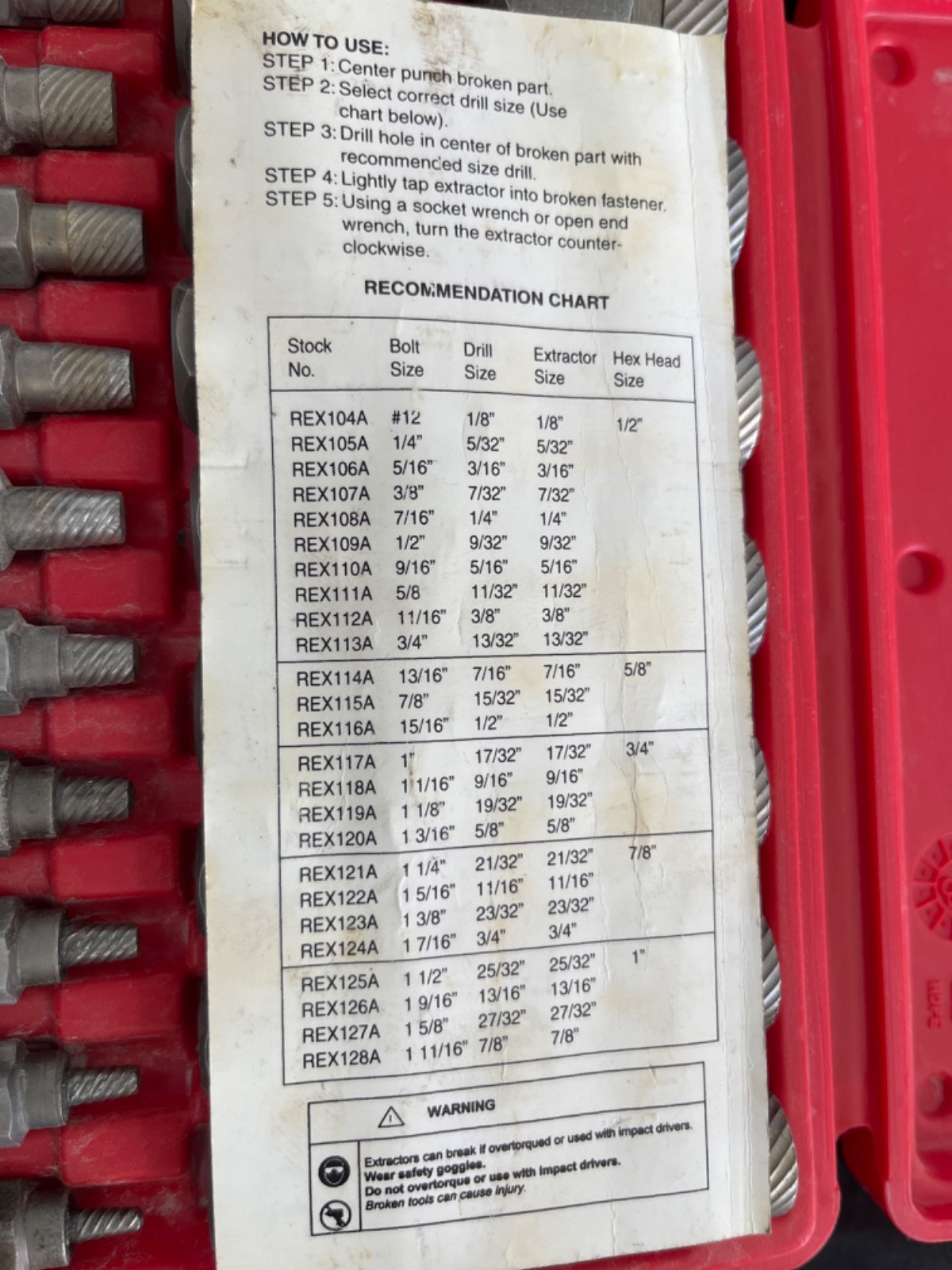 Snap On REX25B
