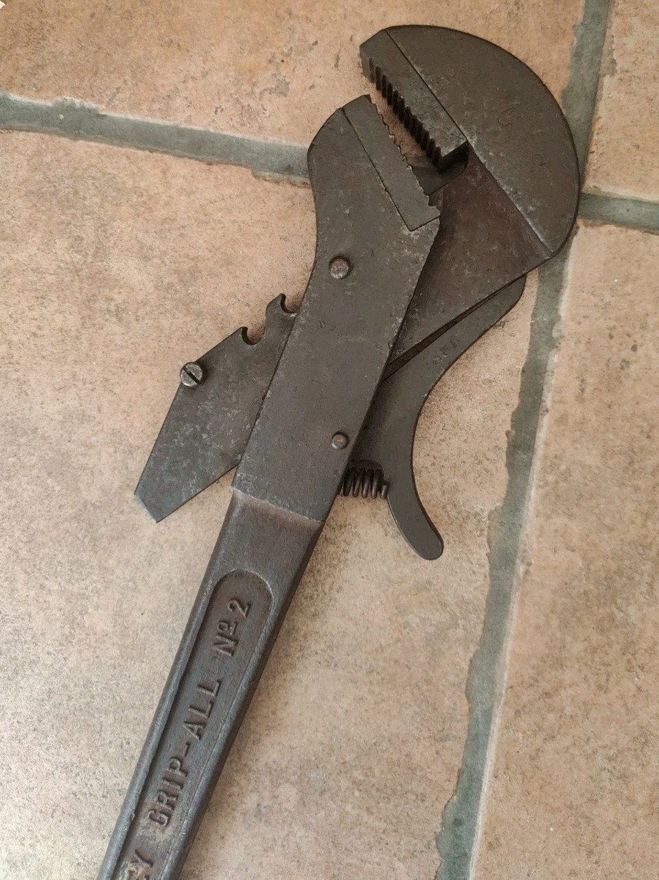 Thurley Grip-All Wrench No.2, Like Stilson Stilsons 14 Inch