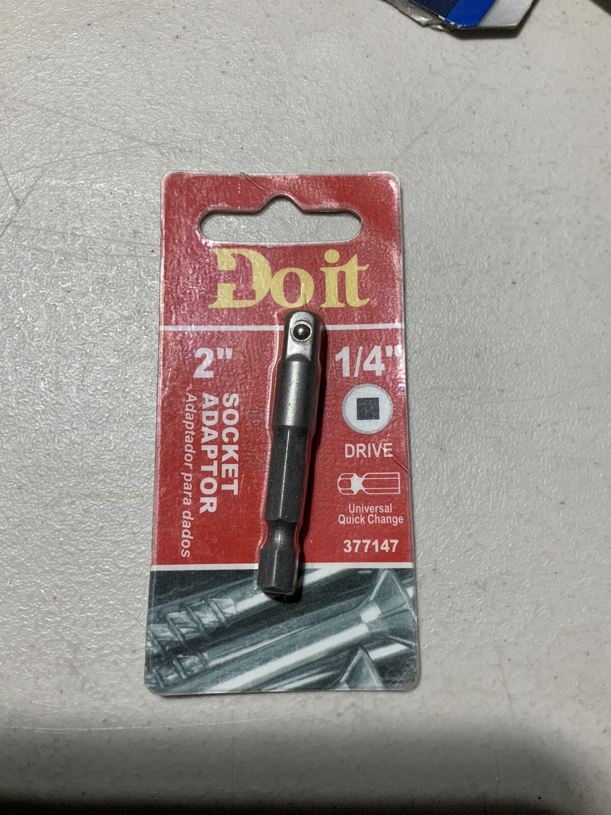 3PC MIXED BRANDS 1/4, 3/8, 1/2¨DRIVE -1/4» SOCKET ADAPTER W/FREE BONUS DRIVER