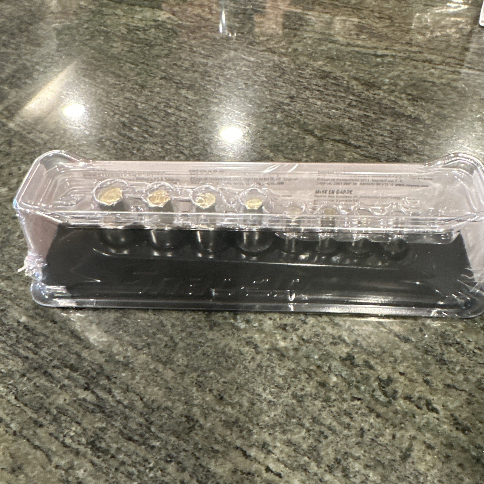 Snap-on 208eftamxsy 8 pc metric stubby hex head socket driver set sealed