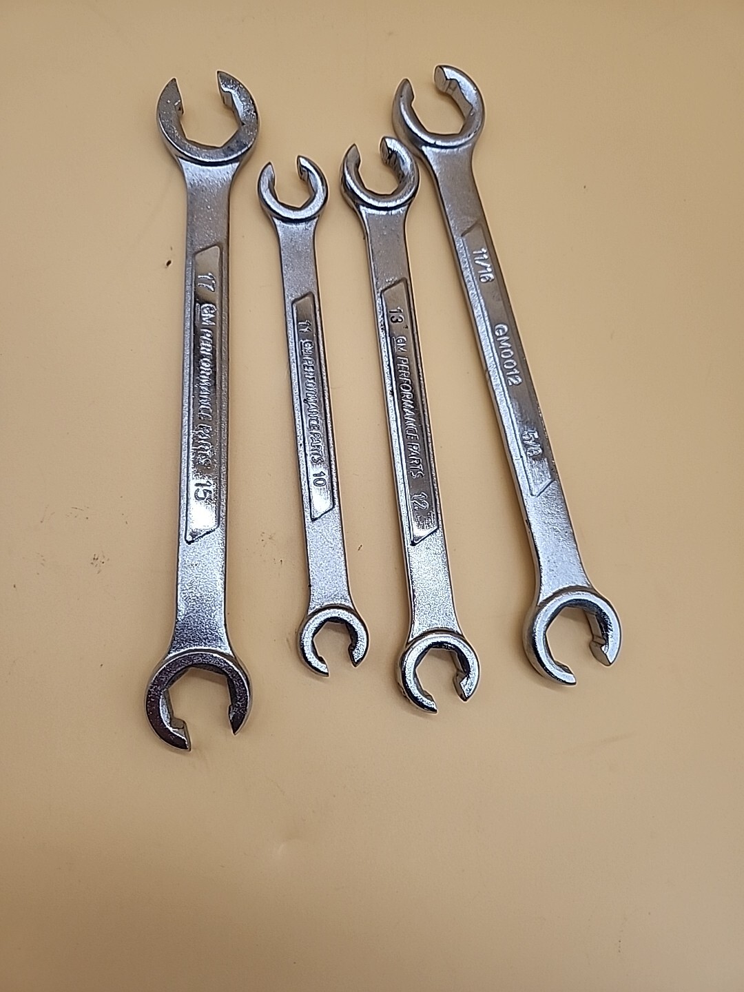 GM performance Wrench Set 4ea 15×17, 11×10, 12×13 ,11/16×5/8