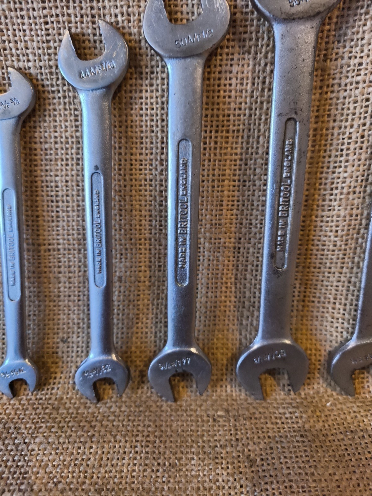 Britool 5/16″ 3/8″ 1/2″ 7/16″ 9/16″ 5/8″ 11/16 AF spanners BMC Mini Jaguar Tool